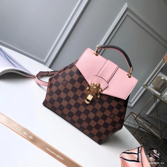 WIS Backpack CHANELapton Vuitton Louis 0816